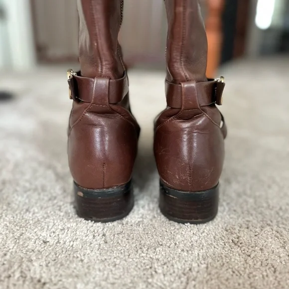 MICHAEL KORS women’s leather riding boots - Picture 8 of 8